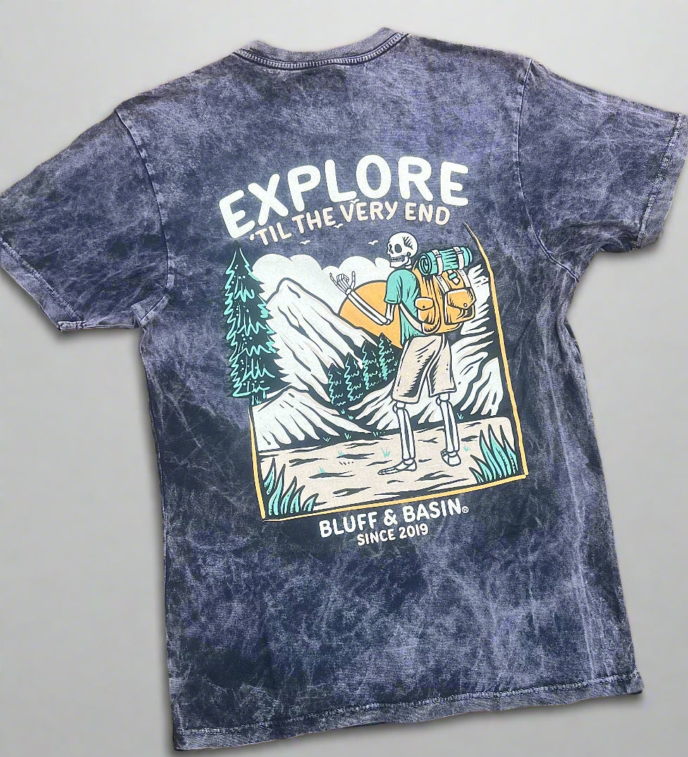 'Til the End Tee (Cloud Black)